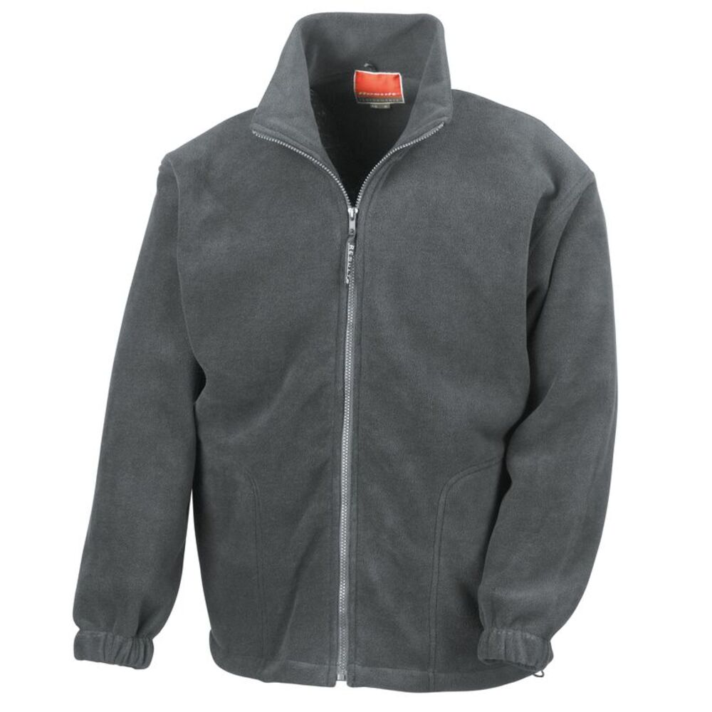 Result Mens Full Zip Casual Winter Warm Active Fleece Anti Pilling Jacket / Oxfo